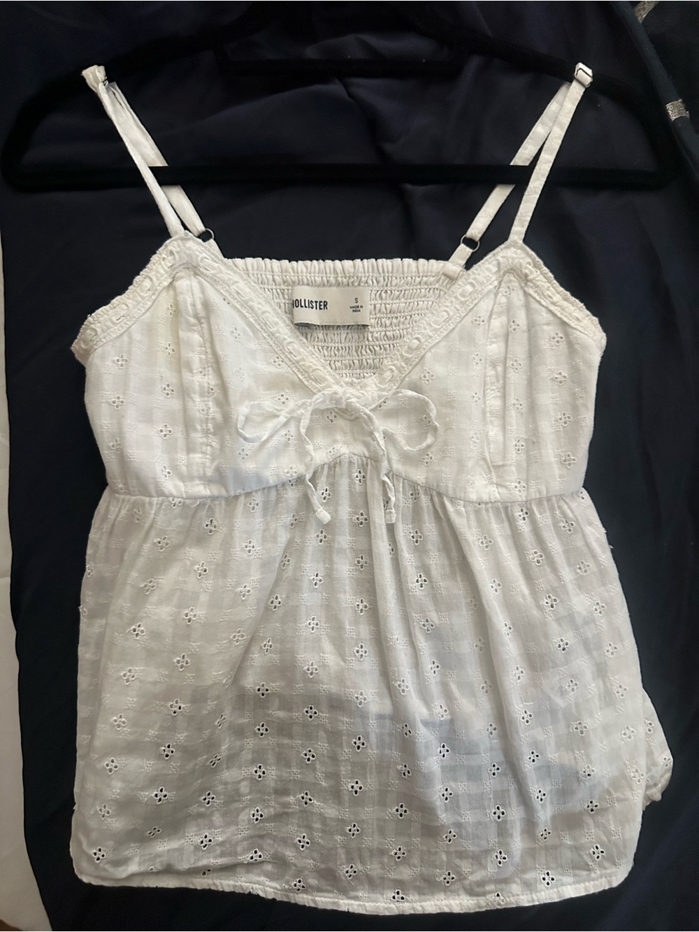 Hollister Pink, Cream & Gray Striped Women's Tank Tops - Picture 3 of 7